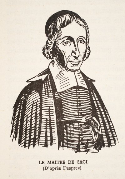 Le Maitre de Saci by Louis Jean Desprez